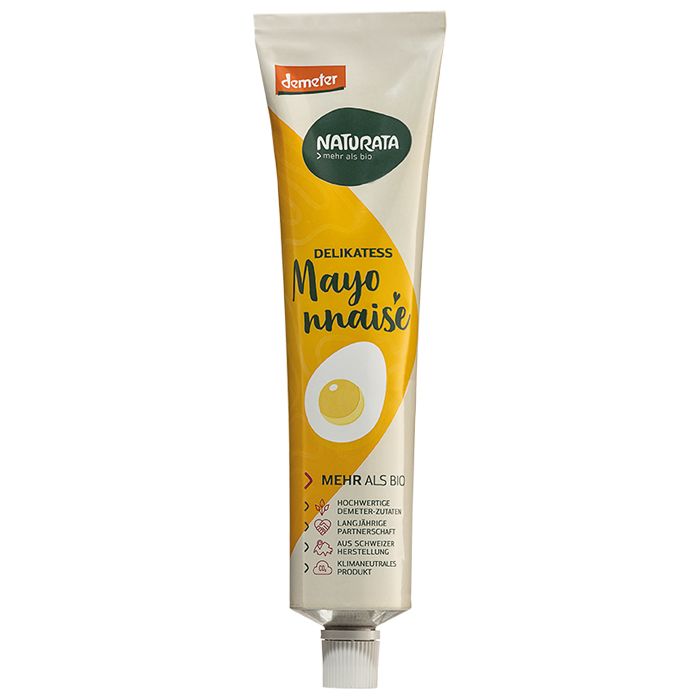 Naturata Majones på tube. med egg 185ml