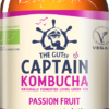 Kombucha, Passion Fruit, 400 ml, økologisk, Captain Kombucha