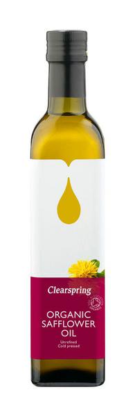 Clearspring organic safflower oil 500 ml
