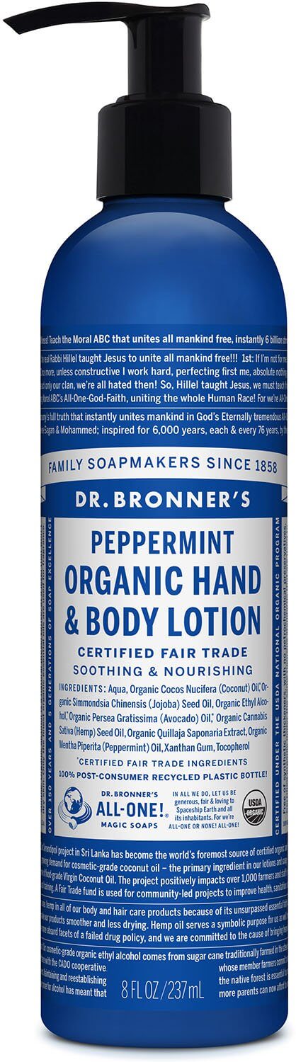 Dr. Bronners Peppermint Body Lotion