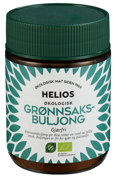 øko helios grønnsaks buljong 130g