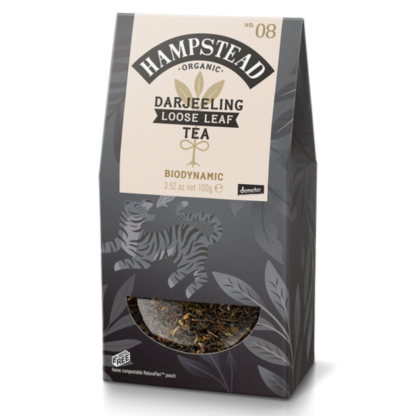 Darjeeling Tea, løsvekt, 100 g, økologisk, Hampstead Tea