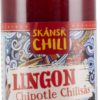 Chilisaus. Lingon Chipotle. 250 ml. Skånsk Chili