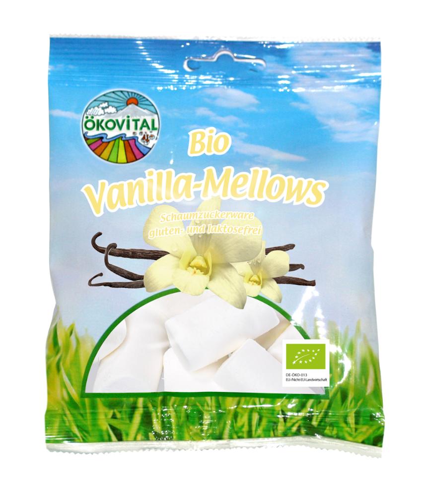 Marshmellows, Vanilje, 90 g, økologisk, Ökovital