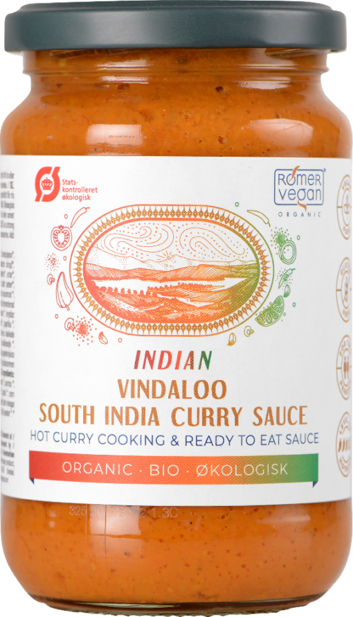 Indian Vindaloo Curry, 350 g, økologisk, Rømer Vegan