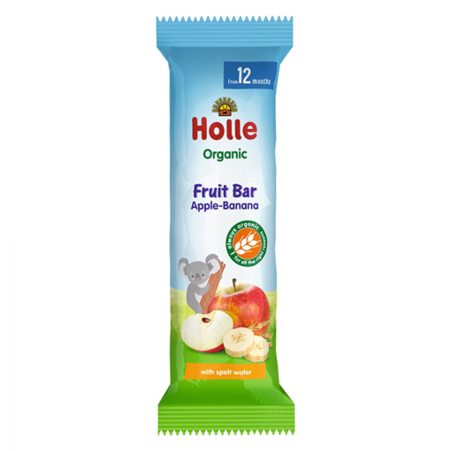 Holle Øko Fruktbar (Eple/Banana) 25g