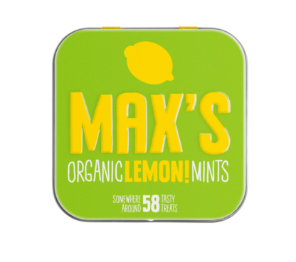 Sitron pastiller, 35 g, økologisk, Max`s Mint