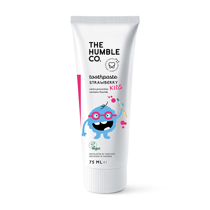 HUMBLE NATURAL TOOTHPASTE - KIDS STRAWBERRY 75ML