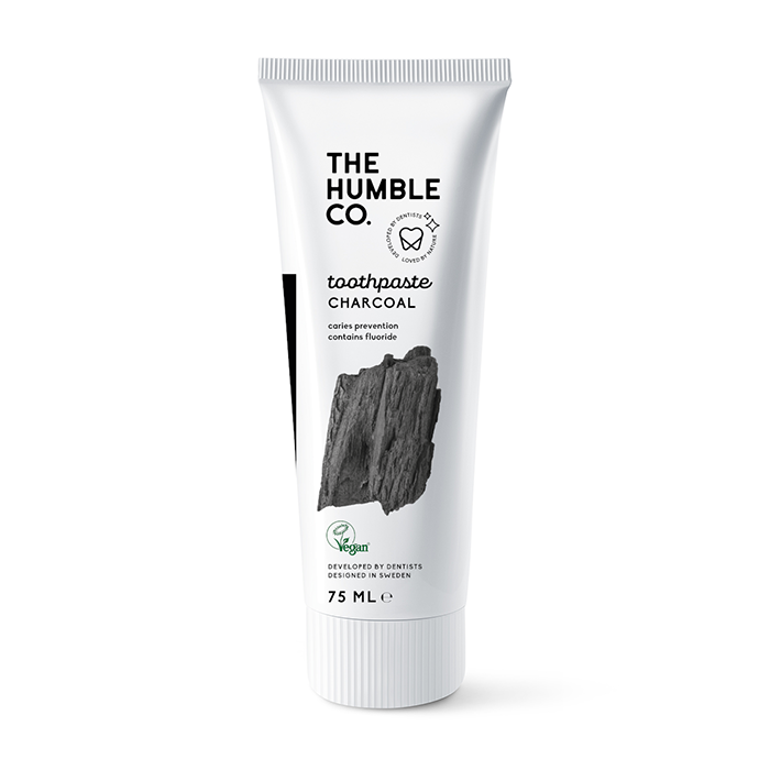 HUMBLE NATURAL CHARCOAL TOOTHPASTE 75ML