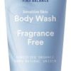 URTEKRAM FRAGRANCE FREE BODY WASH 200ML