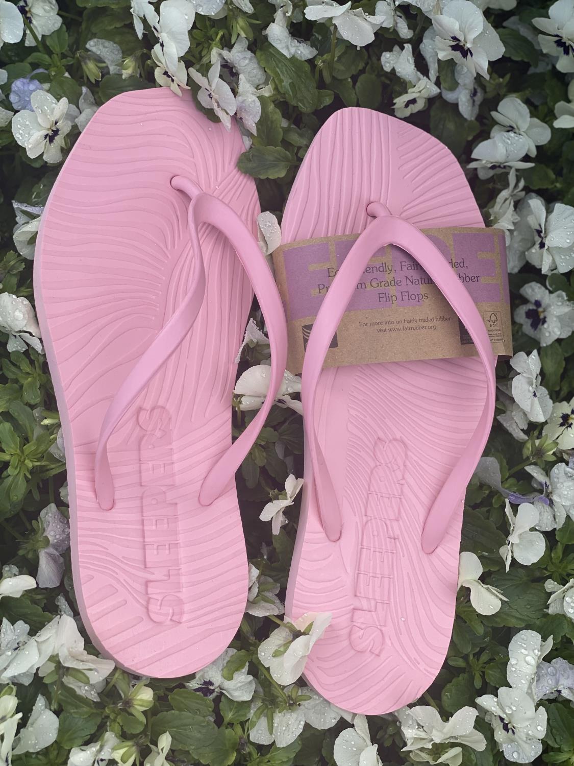 Sleepers Tapered Flip Flop Pink Sorbe