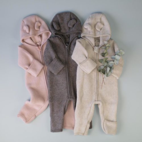 PRAM SUIT EARS WOOL ALLIE