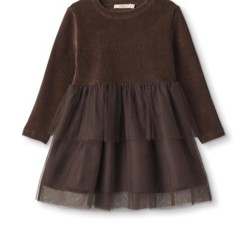 Velvet Tulle Dress