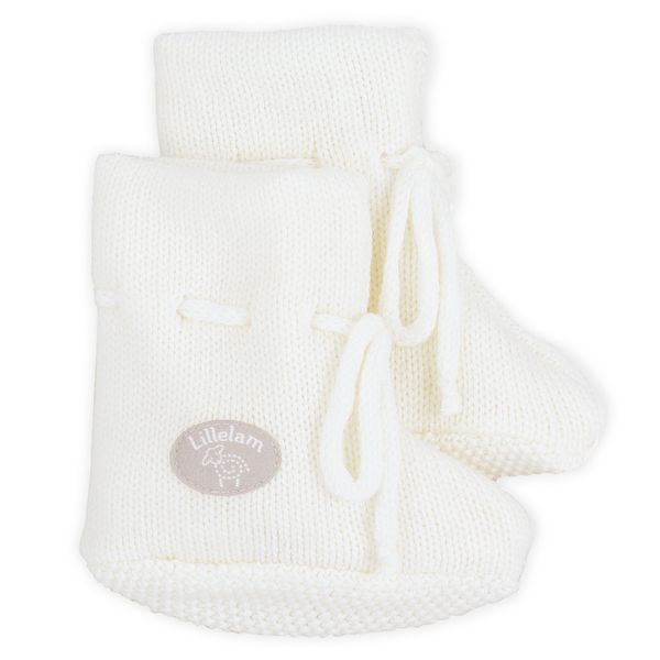 Lillelam babytøfler classic hvit