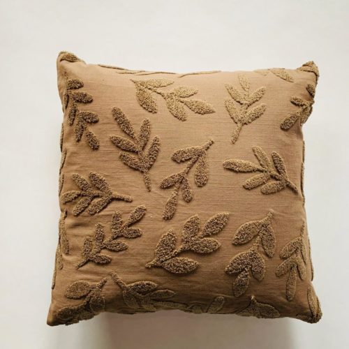 Putetrekk Bladmønster 45×45 Cm