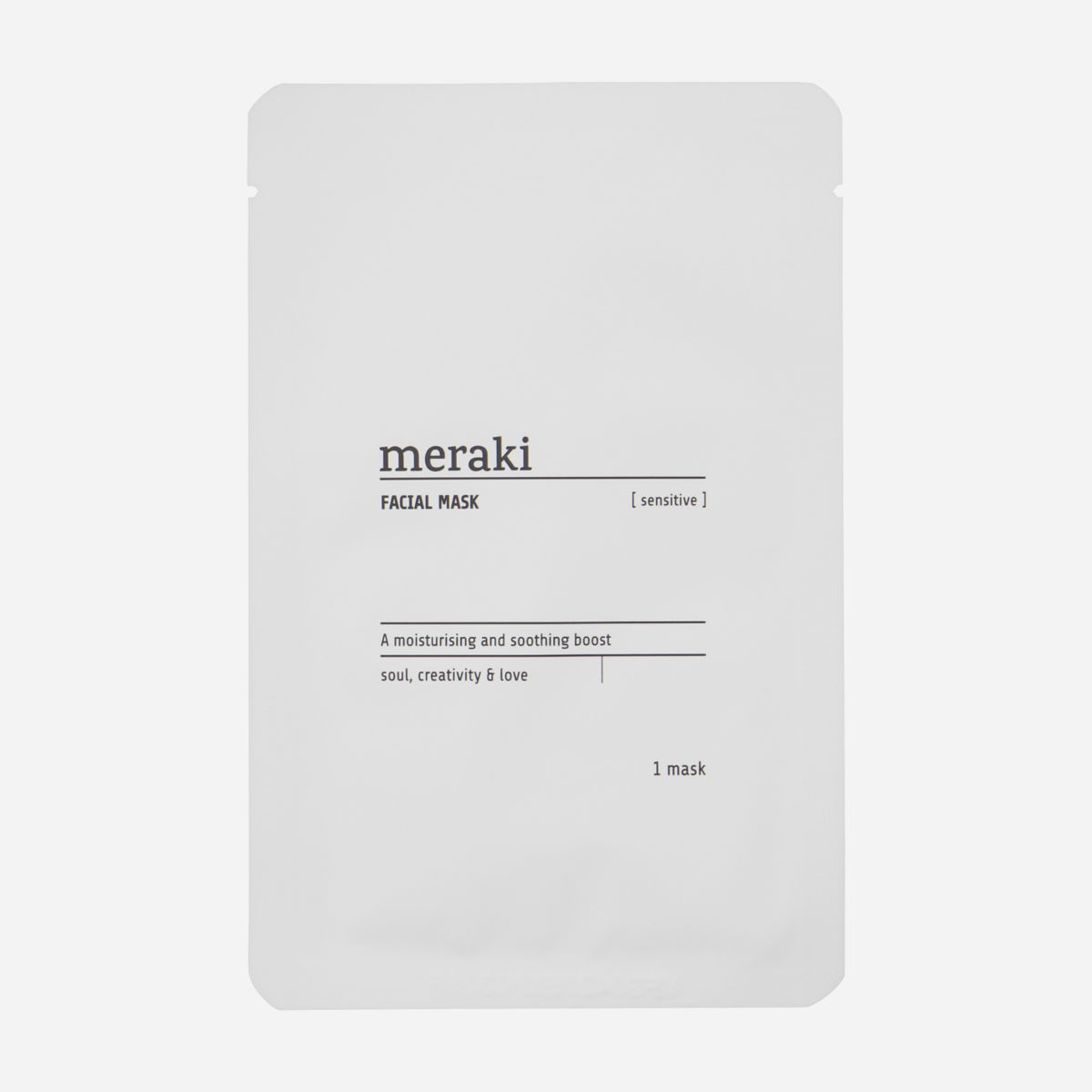 Meraki facial mask