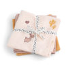 Burp cloth 3-pack GOTS Lalee Powder