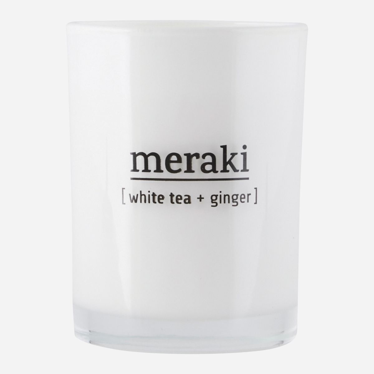 Meraki duftlys 35t white tea+ginger