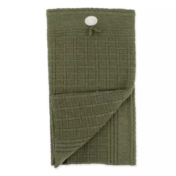 Lillelam pledd classic oliven