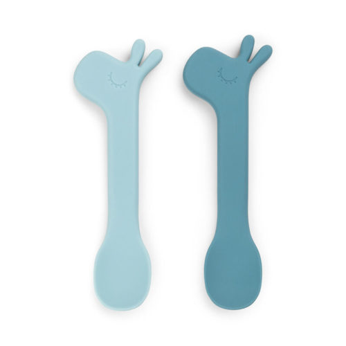 Silicone spoon 2-pack Lalee Blue