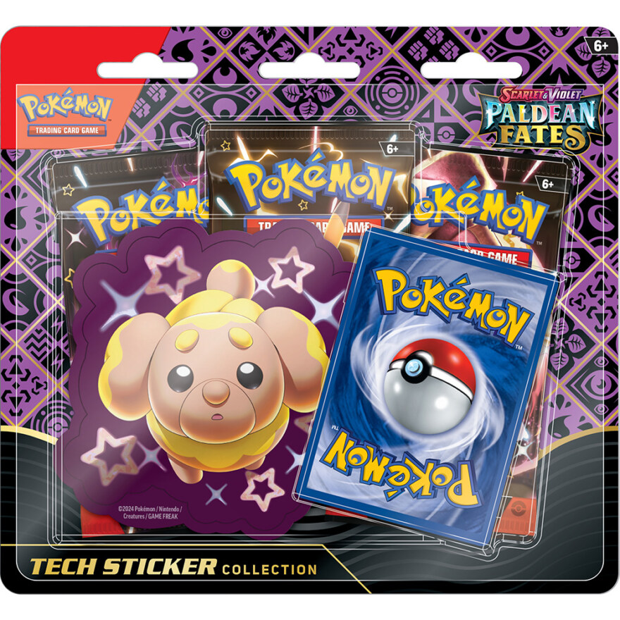 Pokemon Tech Sticker Blister SV4.5 Paldean Fates