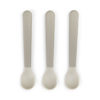 Foodie easy-grip baby spoon 3-pack Sand