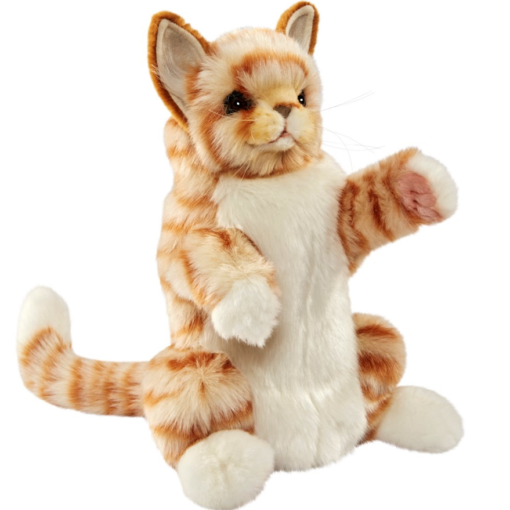 7182 Ginger Cat Puppet 30 cm