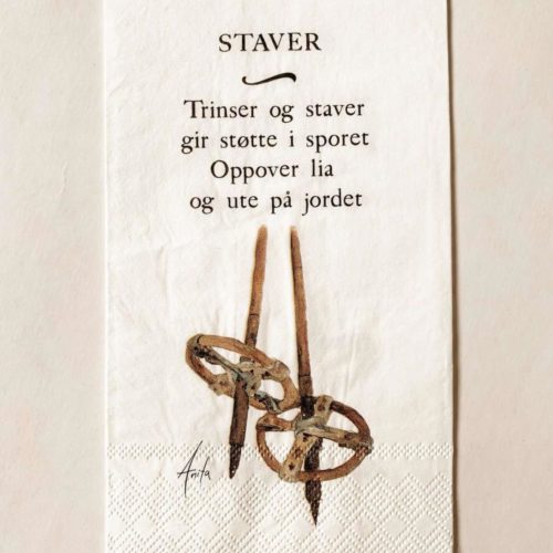 Serviett "Staver"