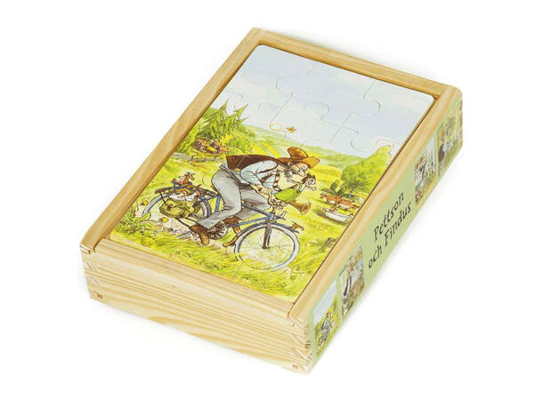 Trepuslespill "Gubben og Katten"