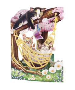 Swing Card Katt i Hammock SC209