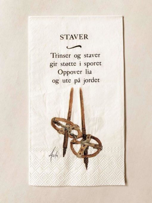 Serviett "Staver"