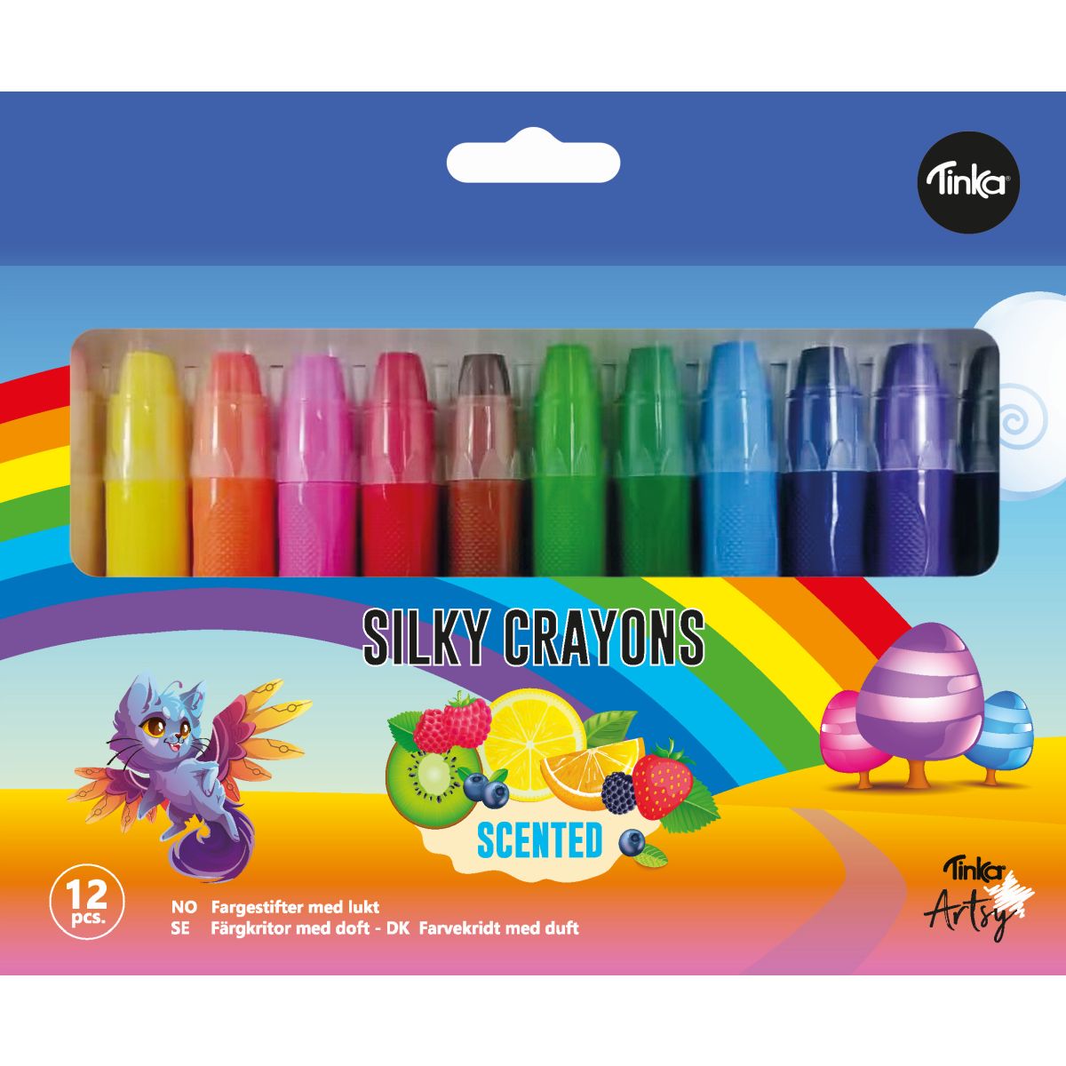FARGESTIFTER SILKY 12 STK TINKA ARTSY