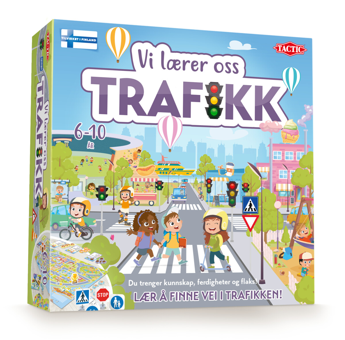 VI LÆRER OSS TRAFIKKEN