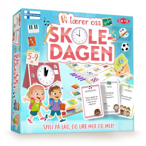 Vi lærer oss skoledagen