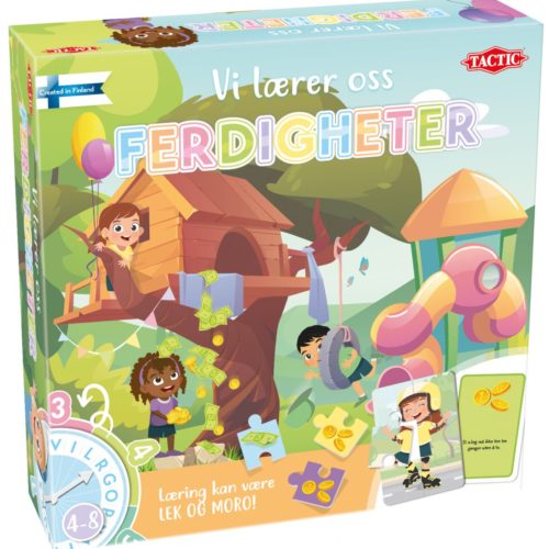 VI LÆRER OSS FERDIGHETER