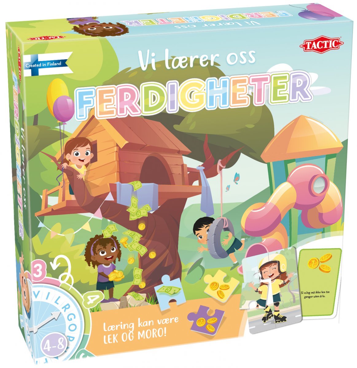 VI LÆRER OSS FERDIGHETER