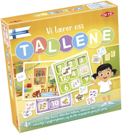 Vi lærer oss tallene