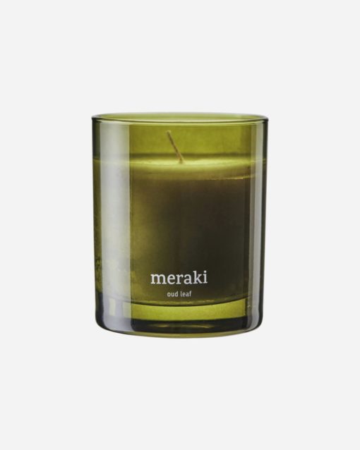 Scented candle, Oud leaf