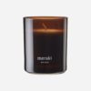 Scented candle, Dark wood