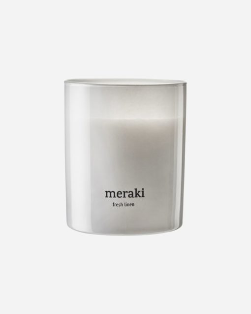 Scented candle, Fresh linen