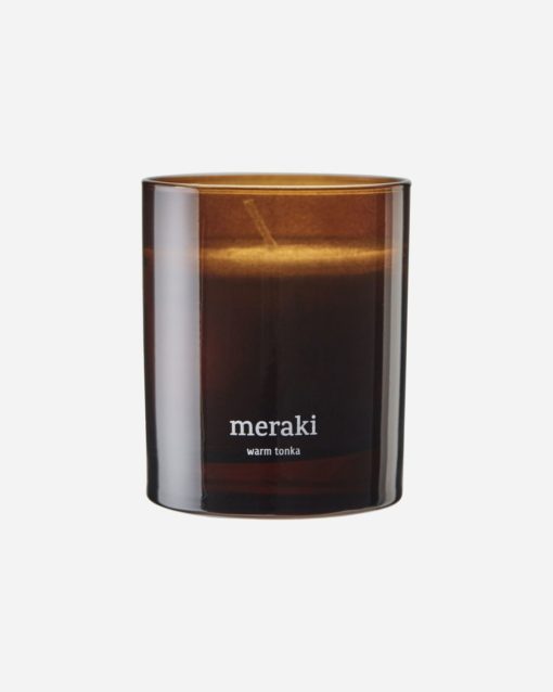 Scented candle, Warm Tonka