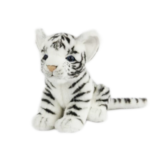7287 TIGER CUBWHITE 17cmL