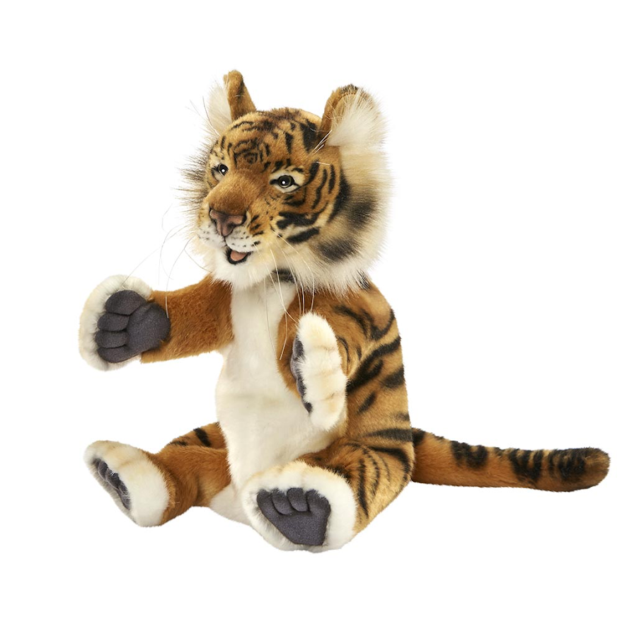 4039 Tiger puppet 37cmL