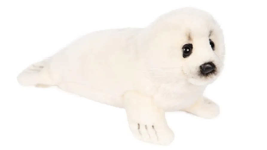 3767 White Seal 29 cm.L