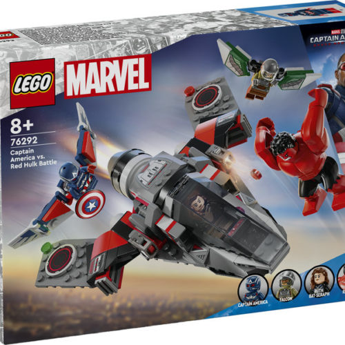 Captain America i kamp mot Red Hulk