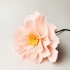 Papirblomst på stilk Rosa