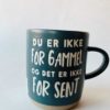 Tekstkrus «Du er ikke for gammel»