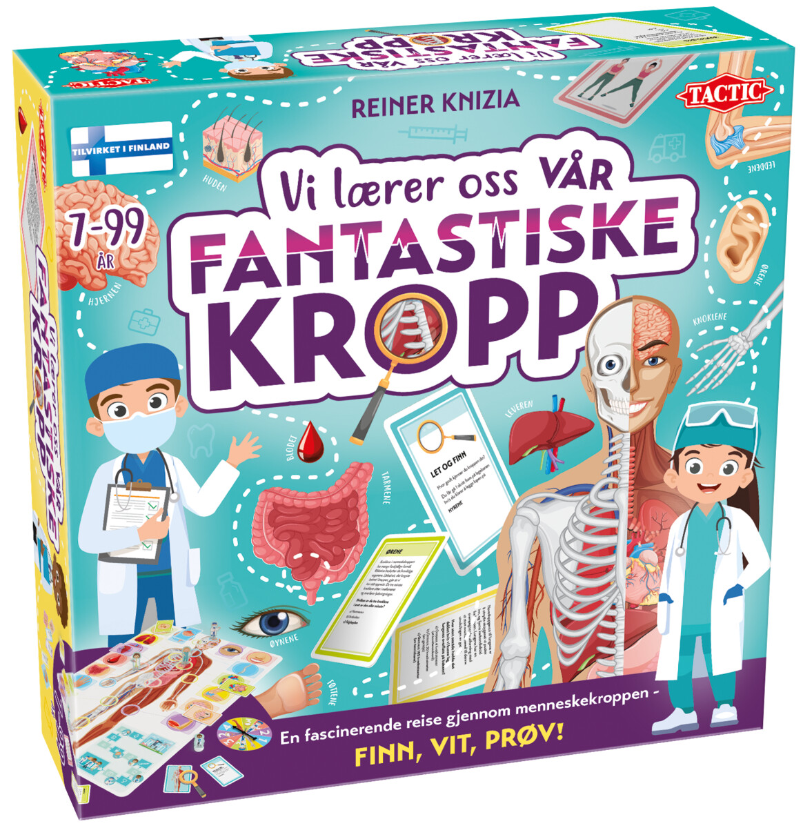 LÆRESPILL VÅR FANTASTISKE KROPP
