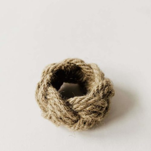 Serviettring jute
