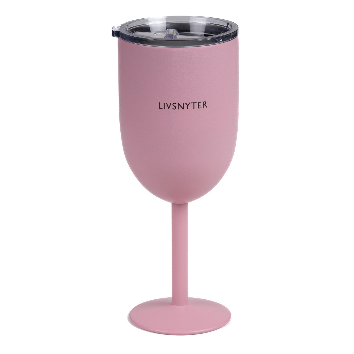 Termo vinglass "Livsnyter" Rosa